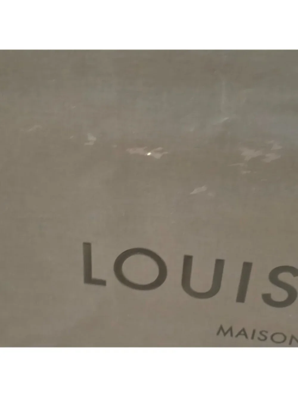 2 Vintage Authentic Louis Vuitton Paper Bags Shopping Totes Brown 2008